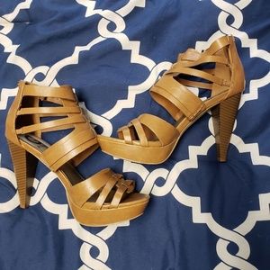 Cute strappy high heels